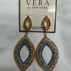 Multicolor Statement Earrings